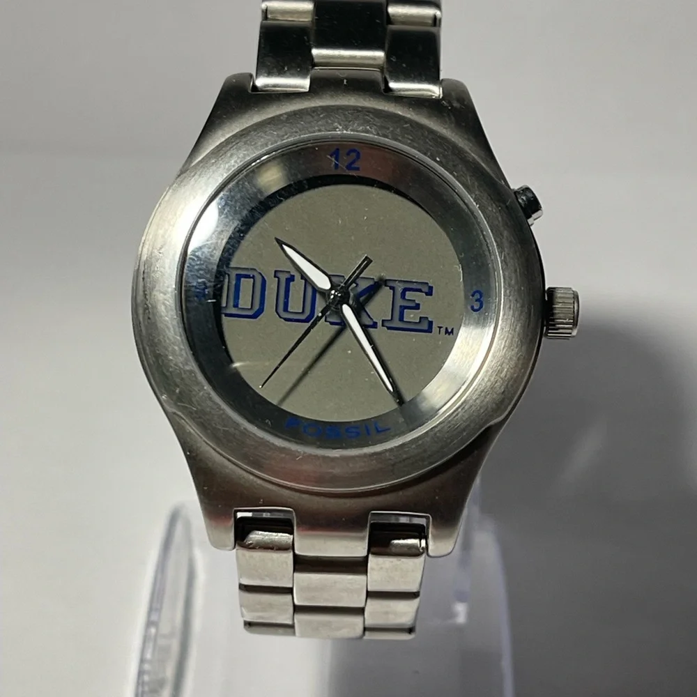 Duke Blue Devils NCAA Stainless-steel Kaleido Men's Watch by Fossil NEW